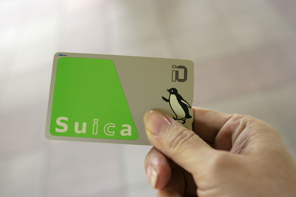 I'm confused about the suica card, can you explain what's happening?